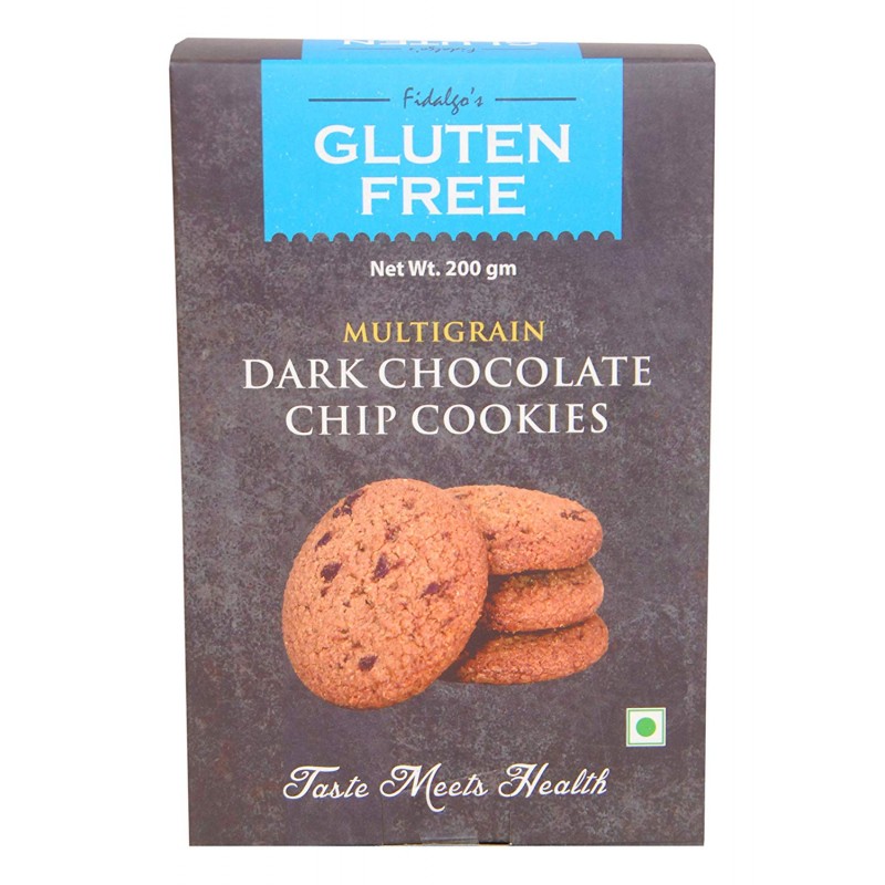 Fidalgo's Gluten Free Multigrain Dark Choco Chip Cookies 